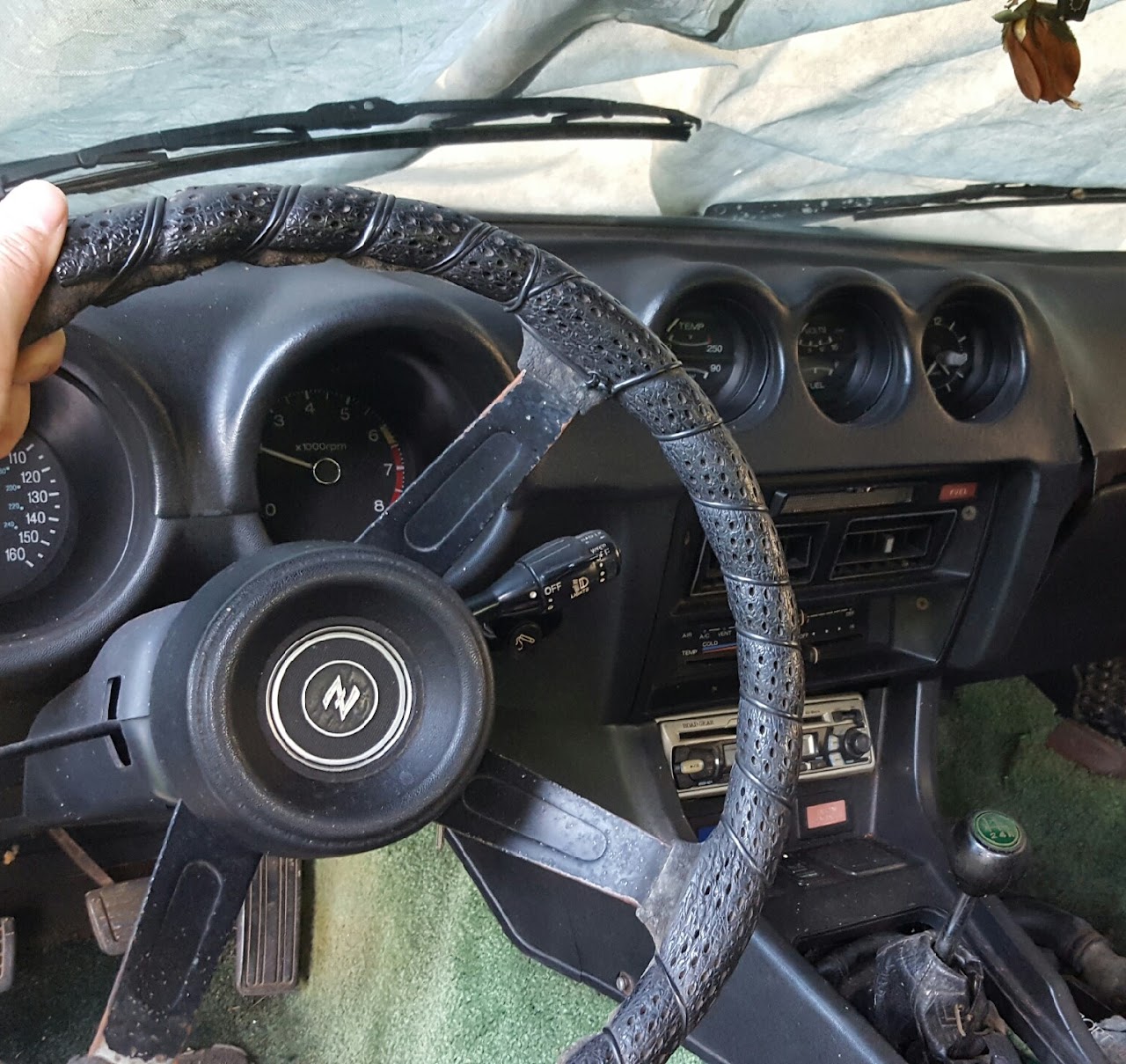 Initial state of the interior