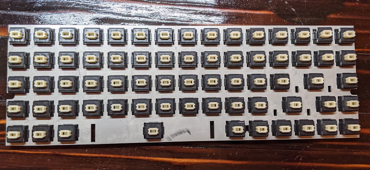 Assembled Macropad alternate angle