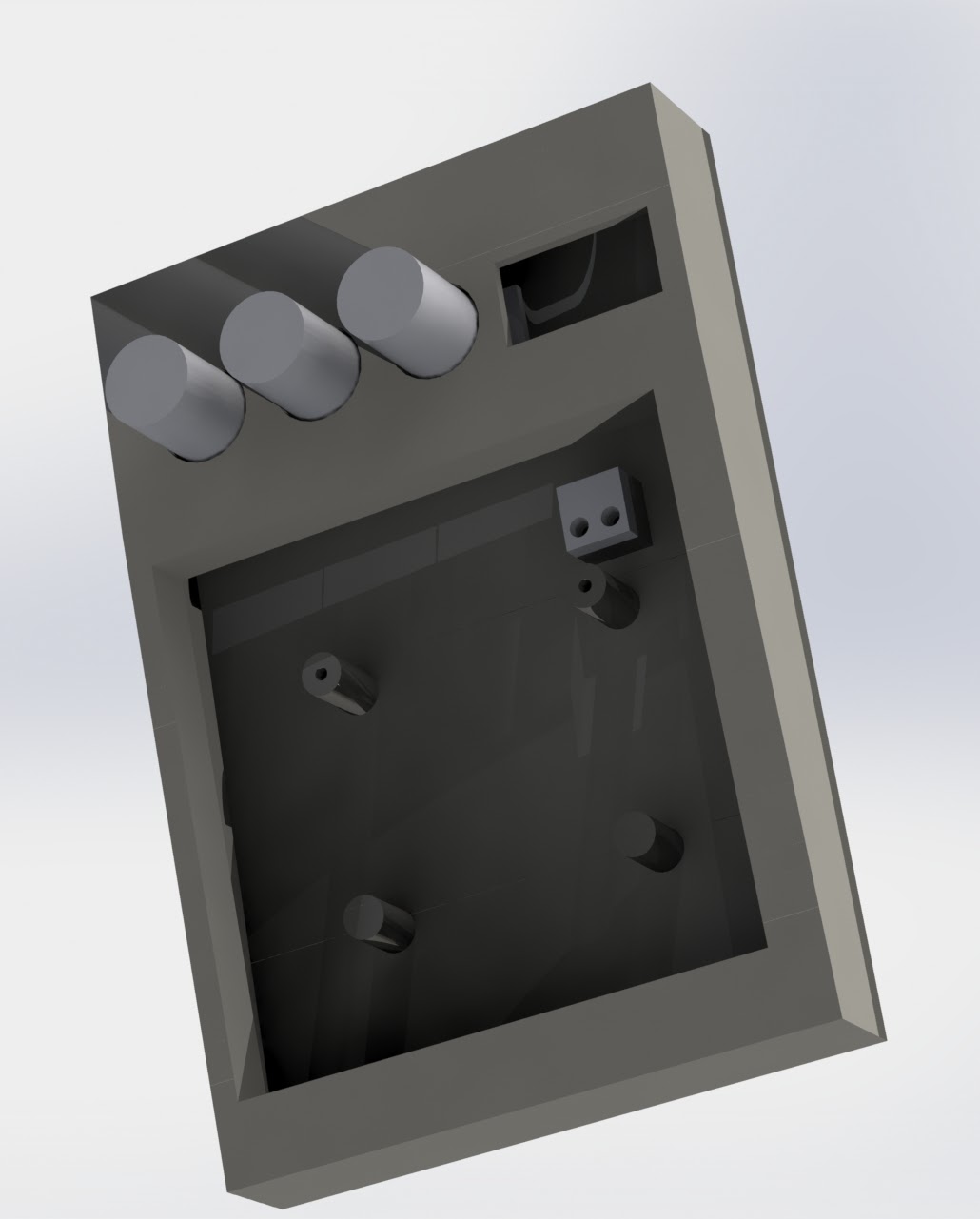 SolidWorks render of the marcopad